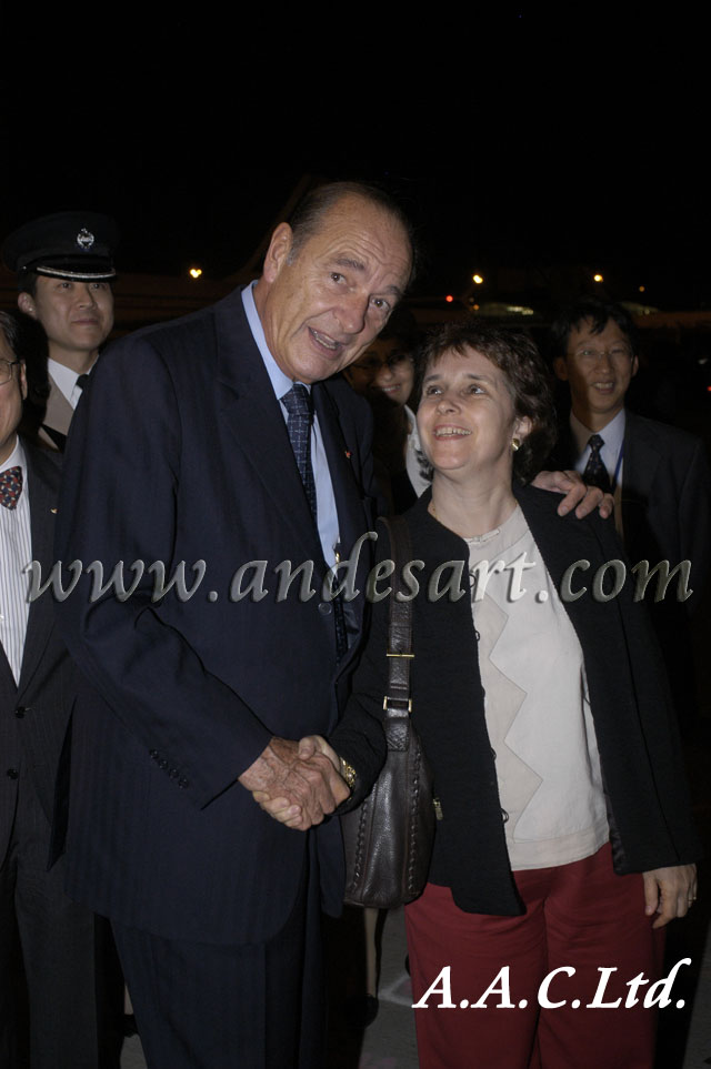 2004-French President with Beatrice